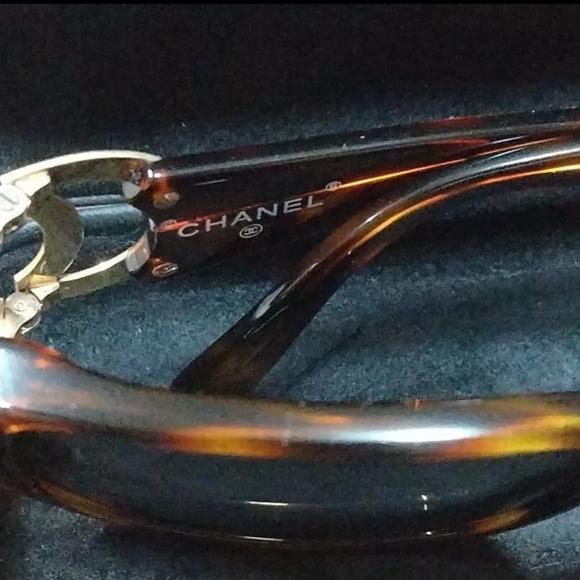 Vintage CHANEL Sunglasses Eyeglasses Coco Mark - Picture 6 of 6